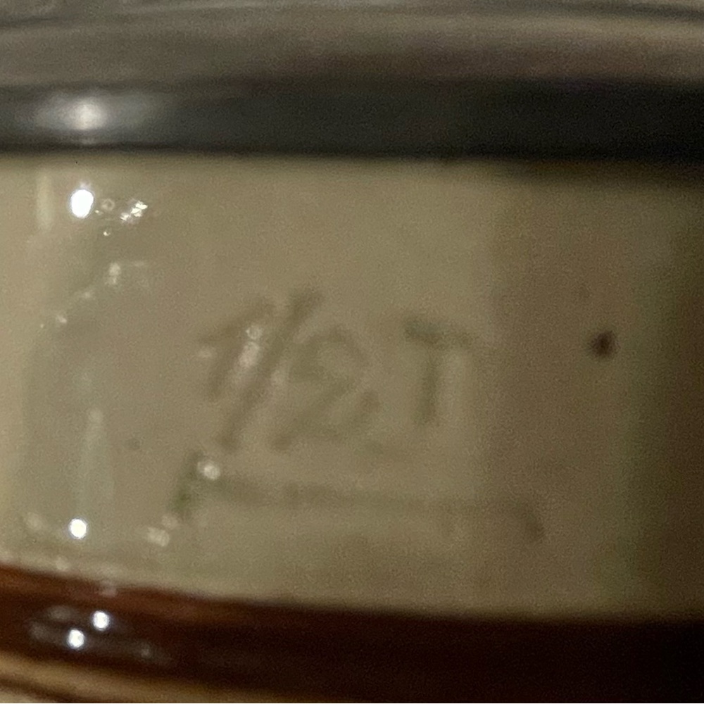 German ceramic beer stein w/ pewter lid. Made in Germany numbered #213 #440 - Picture 16 of 16